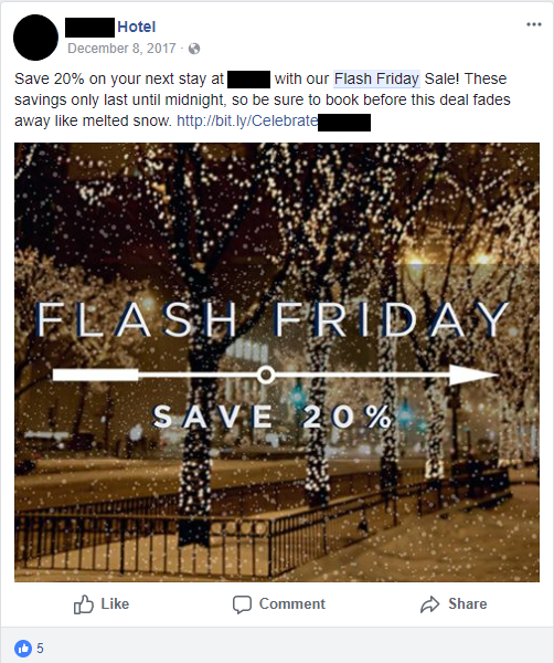 flash friday facebook post 1