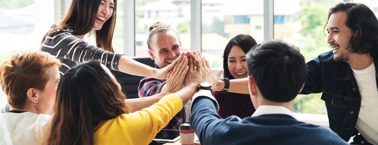 group-of-people-high-five